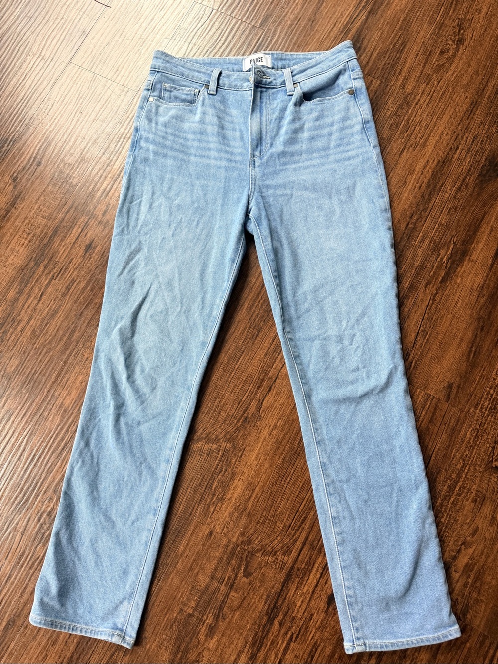 PAIGE Light Blue Skinny Jeans - Picture 2 of 4